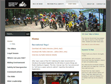 Tablet Screenshot of dirtbike.mccofnsw.org.au